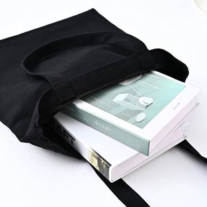Wholesale Cheap Premium Organic Custom Color Recycled Cotton <b>Canvas</b> <b>Tote</b> Bag Letter Pattern Custom Size - Product Image 3
