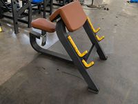Banco de curl de bíceps comercial MRD-B1044 de alta resistencia, máquina de curl Preacher para entrenamiento de brazos en gimnasio