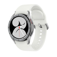 Anneau de lunette en métal de luxe pour Samsung Galaxy Watch 6/5/4 40mm 44mm anneau de lunette en aluminium adhésif