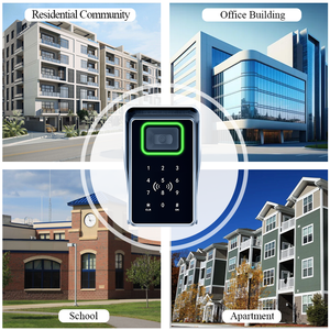 Mã QR đầu đọc thẻ RFID kiểm soát truy cập cửa Swipe thẻ Ethernet Wiegand RS485 với che mưa QR Reader cho levator điều khiển - Product Image 5