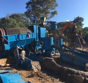 Installation de lavage rotative pour sable et gravier de petite taille, à quartz, très demandée en Chine en <span class=keywords><strong>2022</strong></span>, conception d'installation de lavage de sable alluvial en Afrique - Product Image 5