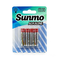 Pile alcaline 1,5 V LR6+LR03, lot combiné, pour serrure à empreinte digitale, serrure à code, serrure de porte intelligente, microphone, calculatrice