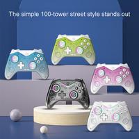 Offre Spéciale RGB Lights P3 P4 Wireless Gaming Gamepad Vibration Motor Colorful Hall Trigger Controllers for Switch PC Android IOS