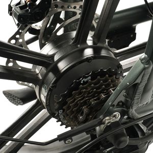 Vélo électrique tout-terrain à pneus larges 750W OEM avec moteur arrière 48V, vélo cargo électrique - Product Image 2
