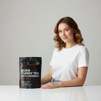Thé Minceur Marque Blanche 28 Jours Fit Burn Belly Herbs Tisane Détoxifiante pour la Gestion du Poids