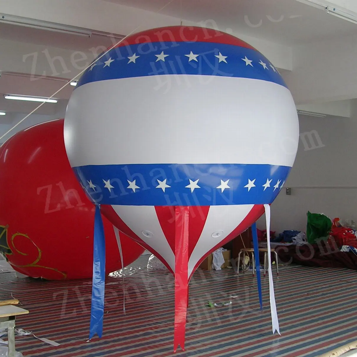 Aero giant carnival helium balloon inflatable hot air balloon custom advertising inflatable parade balloon