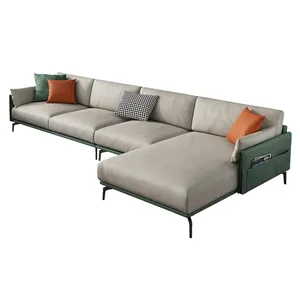 2024 desain baru Modern ruang tamu kain desainer Sofa kursi Sofa Set Chesterfield Sofa untuk rumah