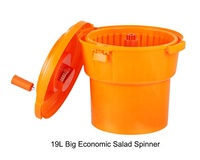 Jiwins PP Plastic Hoge Kwaliteit Keuken Fruit & Groente Saladeslinger voor Groot Commercieel Hotelgebruik, Verpakt in Karton