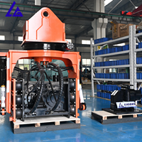 360 °   Rotierender Vibrationshammer mit Starker Antriebskraft Vielseitig Einsetzbar Ideal für Enge Räume für SK250 Bagger