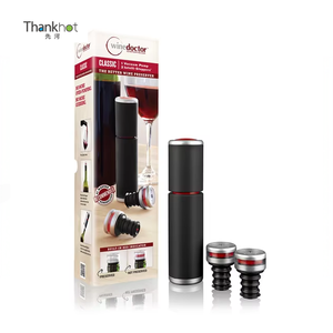 Thankhot, venta al por mayor, personalización, <span class=keywords><strong>accesorios</strong></span> <span class=keywords><strong>para</strong></span> <span class=keywords><strong>vino</strong></span>, bomba de botella, bomba de vacío, whisky, champán, protector de botella, tapón de vacío de <span class=keywords><strong>vino</strong></span> - Product Image 1