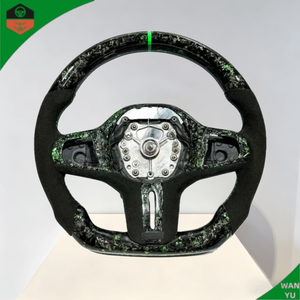Volant en fibre de carbone léger adapté à la <span class=keywords><strong>Ford</strong></span> <span class=keywords><strong>Fiesta</strong></span> MK7 MK 7.5 <span class=keywords><strong>ST</strong></span>/<span class=keywords><strong>ST</strong></span> <span class=keywords><strong>Line</strong></span>/<span class=keywords><strong>ST</strong></span> 200/Vignale/Active Racing Style - Product Image 5