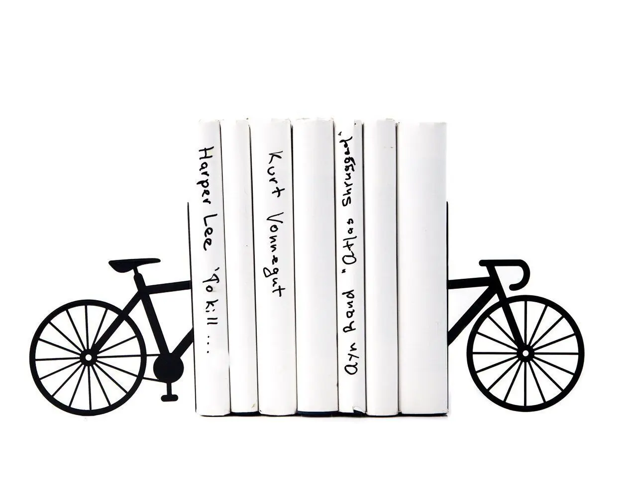 I prodotti più venduti 2022 porta libri decorativi fermalibri in metallo a forma di bicicletta fermalibri