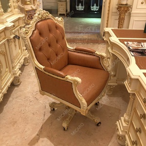 Muebles de Oficina Clásicos Franceses de Lujo, Madera Maciza para <span class=keywords><strong>Sala</strong></span> de <span class=keywords><strong>Estudio</strong></span> - Product Image 6