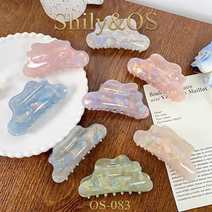 กิ๊บติดผมรูปทรงเมอร์เมดสีรุ้ง Shily&OS ขายส่ง กิ๊บหนีบ<span class=keywords><strong>ผม</strong></span>ขนาดใหญ่แบบโฮโลแกรมสำหรับผู้หญิง เครื่องประดับผมทรงยูปดอแบบมันวาวแฟนตาซี - Product Image 2