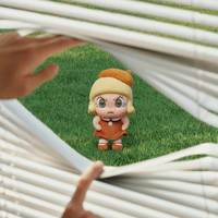 POP MART Angry Molly Angry Energy Series Pendentif en peluche, figurine d'action mignonne et figurines en vinyle de collection pour collectionneurs