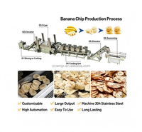 Machine automatique de fabrication de chips de pommes de terre 100 kg/h 200 kg 300 kg/h, directement de l'usine