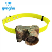 Collier de dressage pour chien de chasse YHpet avec récepteur GPS étanche, avertisseur sonore intégré et une autonomie de batterie de plus de 20 heures