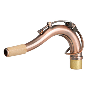 Tenore di fascia media bassa <span class=keywords><strong>Sax</strong></span> baritono tenone rosso blu stile antico in ottone collo curvo per sassofono diametro 24.5mm - Product Image 2