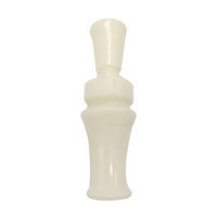Canard imitant l'extérieur appelant imitant son sifflet blanc en plastique sifflet chasse leurre accessoires