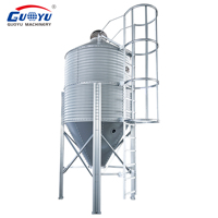 Silo à grain en acier de 20 tonnes, fabricants de silos à grain de marque, utilisation agricole, construction, silos de stockage de céréales et de maïs