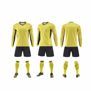 25-26 Neue Modelle Langarm American Football Wear Fußball trikot Custom Plus Size Uniformen Torwart Sublimiert - Product Image 3