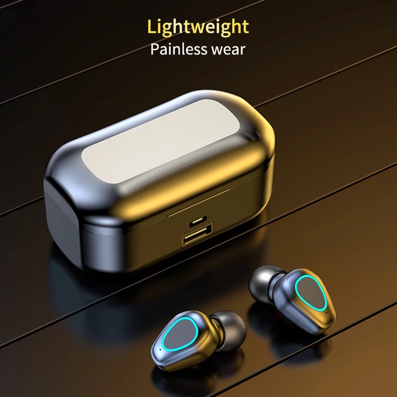 Touch Headset Sports Earbuds Mini Stereo In-Ear HIFI Headphones Display Earphone Wireless G28 TWS