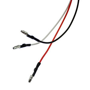 Motorcycle Turn Signal, Suitable for Harley Motorcycle Modification Accessories, 10mm 3-<b>Wire</b> Mesh Bullet <b>Light</b> - Product Image 4