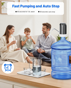 Gallon <b>Water</b> <b>Dispenser</b> USB Charging Universal Fit <b>Water</b> Bottle Pump for Drinking <b>Water</b> Portable <b>Automatic</b> Electric Pump for - Product Image 3
