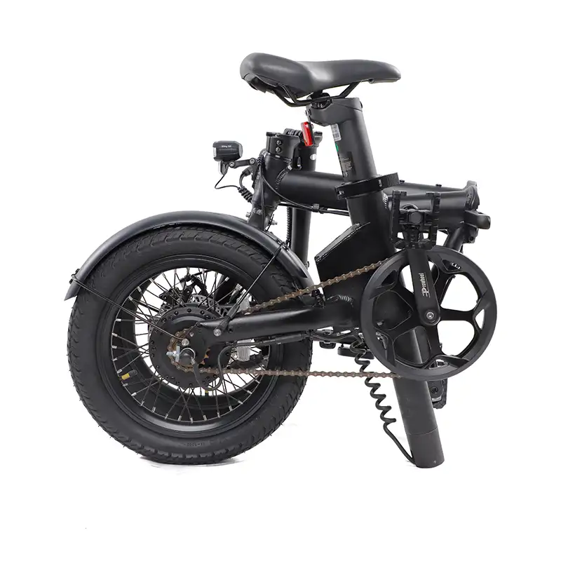 최대 15Ah 250W 접이식 Ebike 자전거 16 인치 알루미늄 합금 접이식 전기 도시 자전거