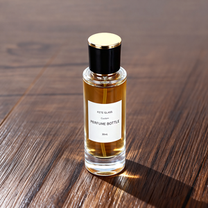 Flacone di profumo di vetro nuovo di lusso 10ml 15ml 20ml 30ml flacone Spray per profumo a fondo spesso chiaro - Product Image 2