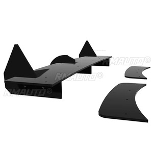 Car Rear Bumper <strong>Spoiler</strong> Lip Diffuser Modification Part For <strong>Peugeot</strong> <strong>208</strong> GT 2019-2021 Bumper Guard Protector Cover Car Accessories - Product Image 4