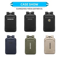 Sac à dos d'affaires personnalisé OEM avec port USB, imperméable, antivol, en tissu Oxford, pour les acheteurs en gros