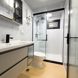 <span class=keywords><strong>Maison</strong></span> conteneur en acier extensible de luxe de 40 pieds à bas prix, norme américaine, préfabriquée, design moderne, certifiée CE, appartement avec chambre - Product Image 5