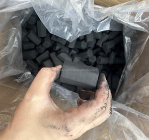 ถ่านชิชาหกเหลี่ยมจากกะลามะพร้าวธรรมชาติเผานานเถ้าต่ำไร้ควันไม่มีกลิ่นเป็นมิตรกับสิ่งแวดล้อมขายส่ง - Product Image 2