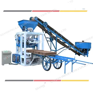 hot sale type cement block making machine can make hollow block solid brick stock brick and paver bricks