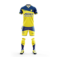 Kit sepak bola kustom untuk Akilex, Jersey sepak bola Vintage, celana pendek latihan dengan desain Retro, Set perlengkapan penuh