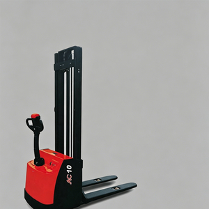 CE Certified 1000kg Electric Pallet Truck <b>24V</b>/210Ah <b>Battery</b> Powered Pallet Jack for Warehouse - Product Image 1