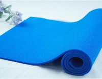 Mousse de Silicone 8mm, Bleu, Largeur 135cm Série Sip Mousse à Cellules Ouvertes Feuille Éponge de Silicone