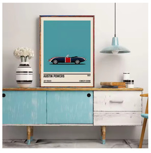 Film citazioni minimaliste Poster di film per auto stampa artistica da parete ispiratrice Minimal Art su tela per la decorazione della casa - Product Image 3