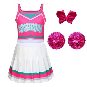 Nuevo Disfraz de Animadora para Niñas, Modelo 2026, Color Rosa, Estilo Zombie, RMOV-006 - Product Image 4