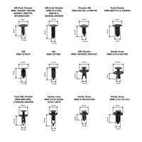 240 pièces de clips de pare-chocs, clips de voiture, rivets en plastique, attaches, kit de retenue à pression, tailles les plus populaires, ensemble de rivets à pression pour automobile
