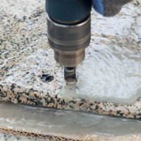 Foret diamanté à tige hexagonale à changement rapide Funlin, diamètre 1/4, longueur totale 60 mm, brasé sous vide |   Scie cloche pour