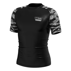 Dropshipping Tùy Chỉnh Không Có Gi Vớ Phòng Tập Thể Dục Jiu Jitsu Anh Bjj Vật Lộn Mặc Judo Rashguard MMA Trẻ Em Phát Ban Bảo Vệ Bjj Võ Thuật - Product Image 2