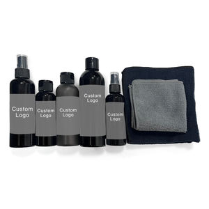 맞춤 라벨 신발 세척 키트 운동화 클리너 신발 얼룩 제거제 브러시 및 극세사 타월 포함 - Product Image 5