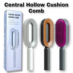 Brosse à cheveux massante à coussin d'air, design de nettoyage amélioré par pression, poils en nylon, manche en plastique, 4G, pour femmes aux cheveux longs, massage du <span class=keywords><strong>cuir</strong></span> <span class=keywords><strong>chevelu</strong></span>, Guangzhou - Product Image 3