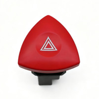 NUEVO Interruptor de Luces de Emergencia de 4 Pines OE 8200442724 04415159 para Renault Laguna Espace Trafic Vivaro, Interruptor de Advertencia de Triángulo Rojo