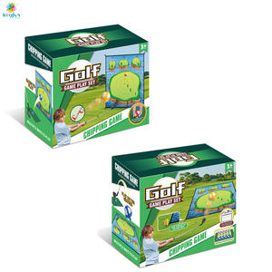 Ensemble de tapis d'entraînement de golf en plastique pour enfants, intérieur/extérieur, aides à l'entraînement sportif pour les tout-petits et les enfants, kit extérieur de putting green - Product Image 6
