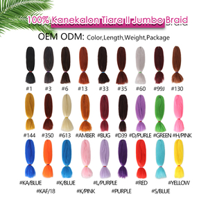 Julianna Venta al Por Mayor 26 Pulgadas 85G <span class=keywords><strong>Pelo</strong></span> Sintético Trenzas Jumbo Cabello Sintético para Trenzar 100% <span class=keywords><strong>Kanekalon</strong></span> - Product Image 6