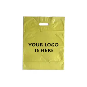 High Quality Eco-Friendly HDPE Plastic Die Cut Handle Bag Low Price Shopping Bag for Promotion from Turkish The Manufacturer