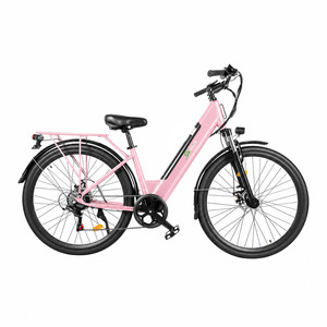 EU 창고 재고 핫세일 시티 전기 자전거 C71 장거리 80km 250W 36V 리튬 허브 모터 도시형 전기자전거 통근용 - Product Image 2